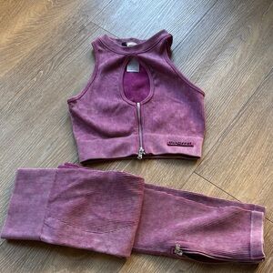 Bo + Tee - ribbed top and legging set